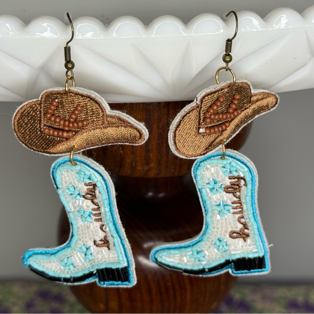 Beaded Earrings - Picture 1 of 6